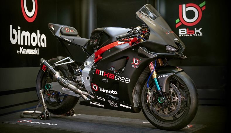 imagem moto Bimota by Kawasaki Racing Team