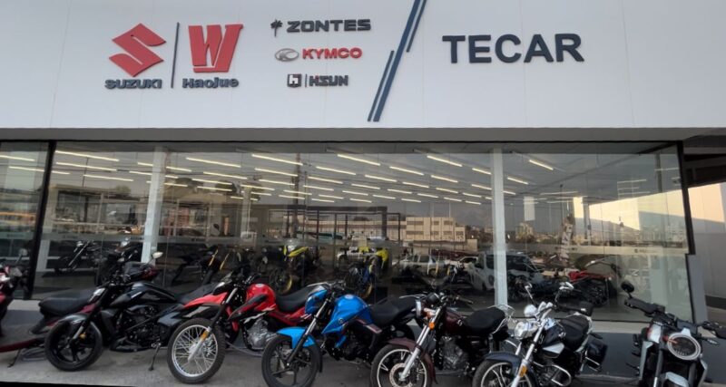 Suzuki chega com força em Minas Gerais com o Grupo Tecar imagem frente da loja Suzuki Tecar em Belo Horizonte