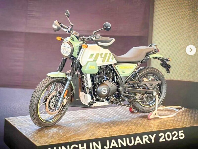 Royal Enfield remove os véus de Goan Classic 350 e Scram 440 Royal-Enfield-Scram-440