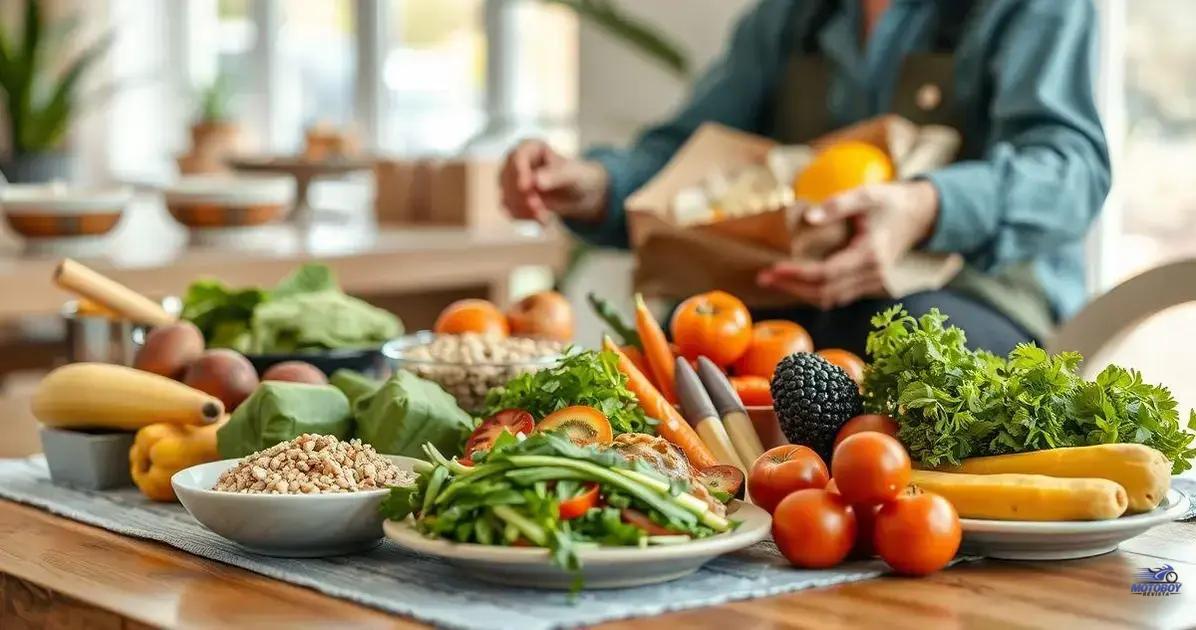 Alimentação adequada para evitar fadiga