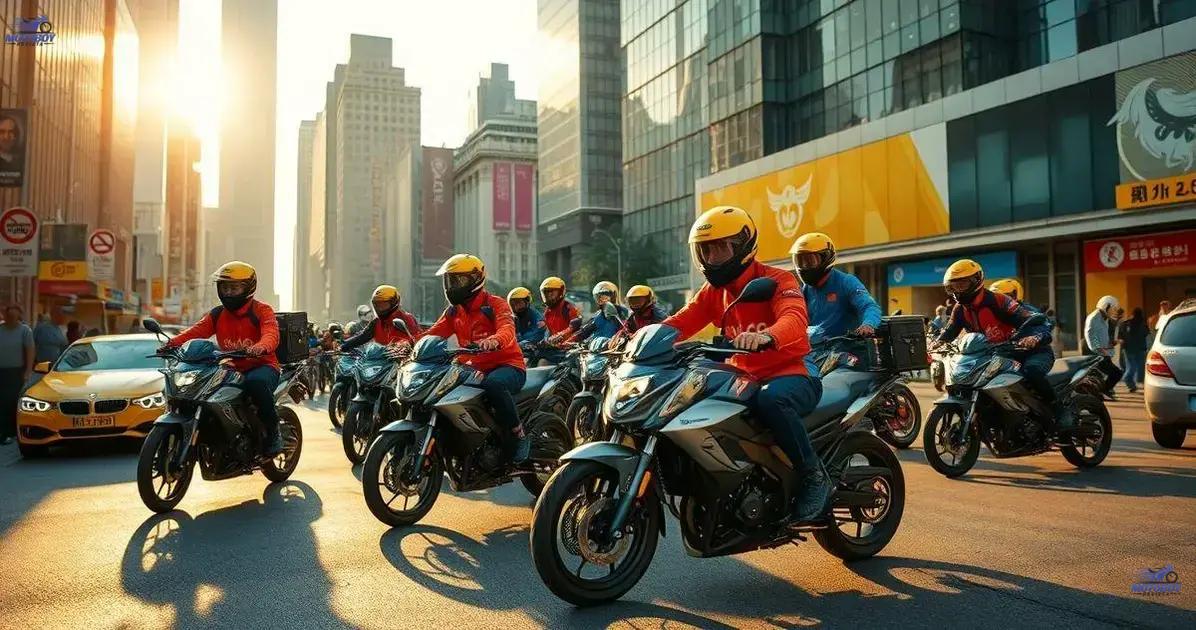 Análise de mercado no setor de entregas