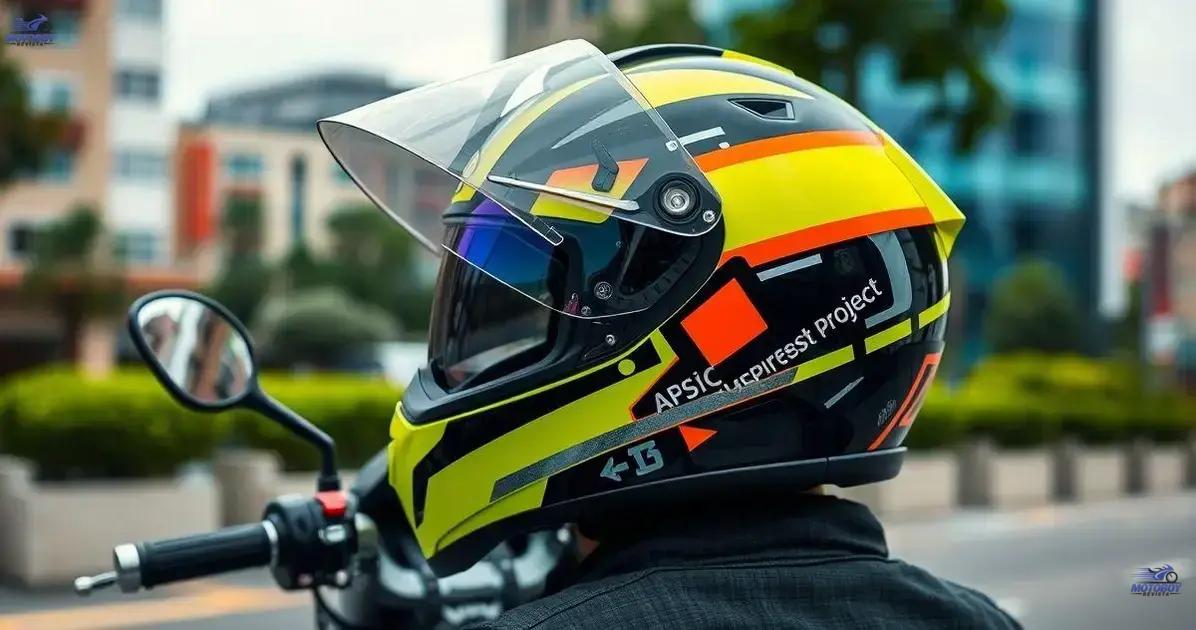 Características de segurança em capacetes Características de segurança em capacetes