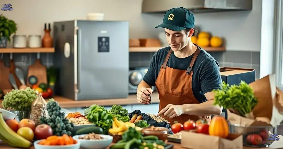 Dicas práticas de alimentação para motoboys