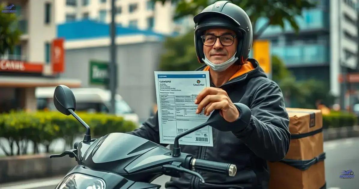 Documentação essencial para motoboys