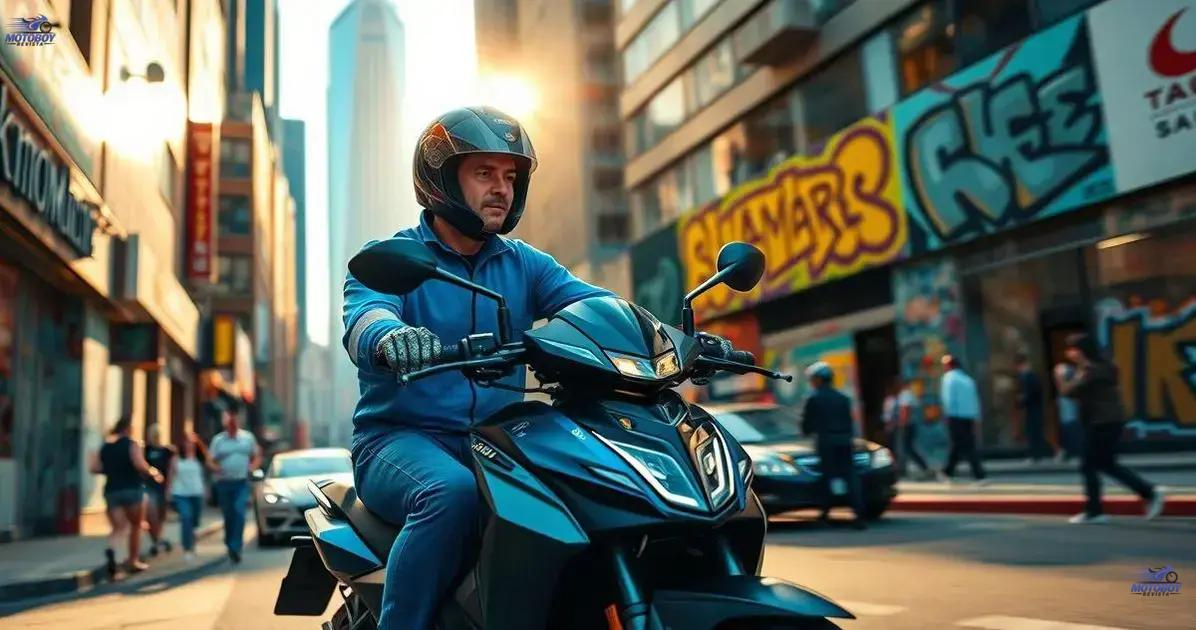 Eficiência nas entregas com motos elétricas