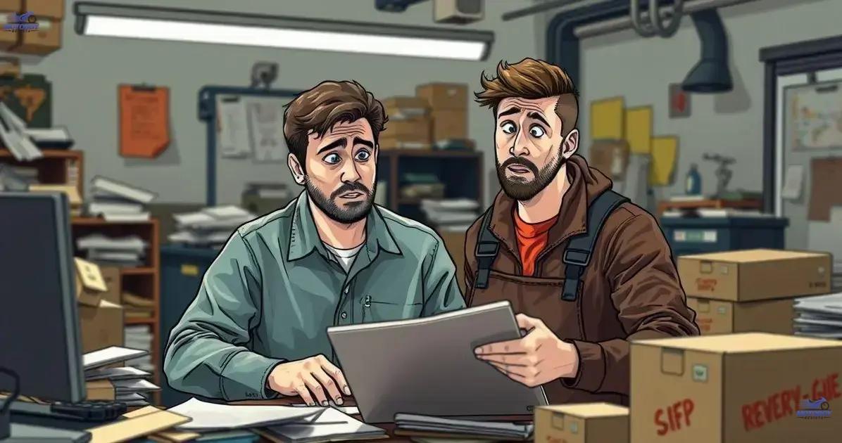 Erros comuns ao gerenciar pedidos