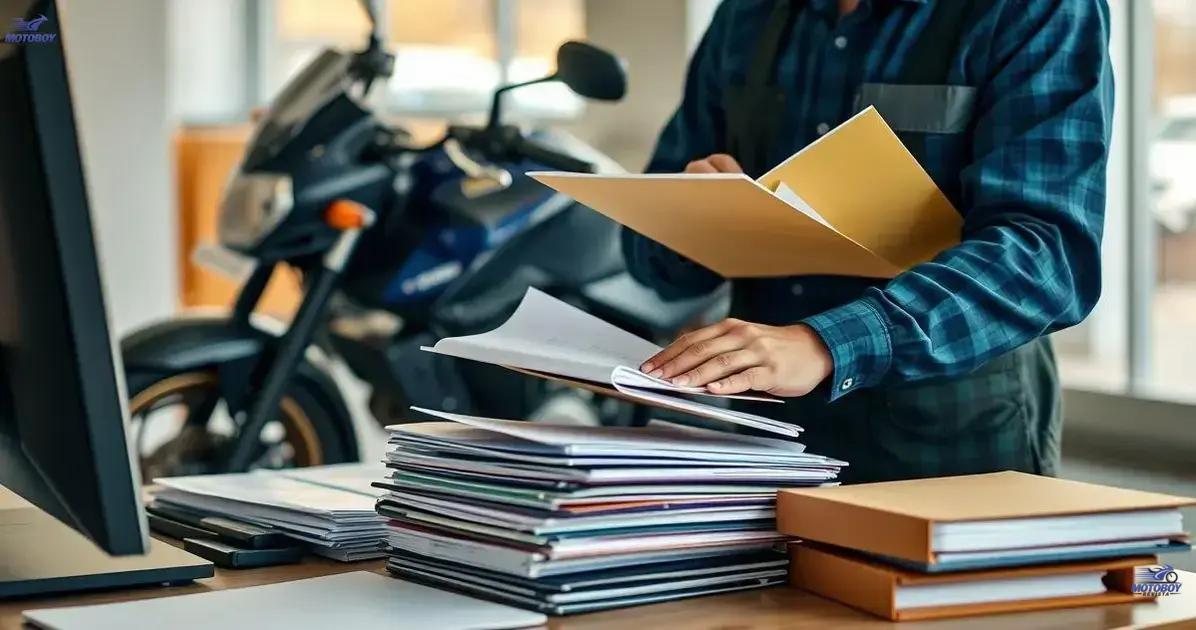 Passo a passo para organizar a documentação