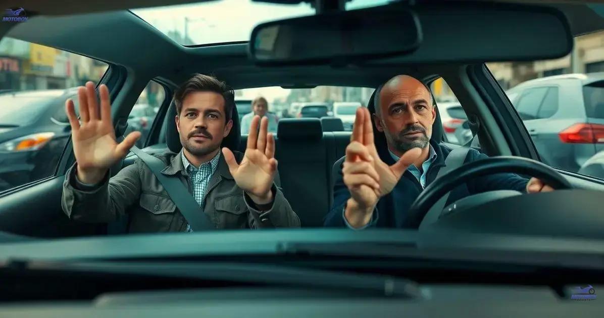 Técnicas de comunicação eficaz com outros motoristas Técnicas de comunicação eficaz com outros motoristas