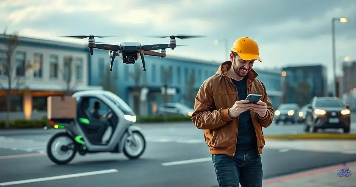 Tendências atuais no setor de entregas