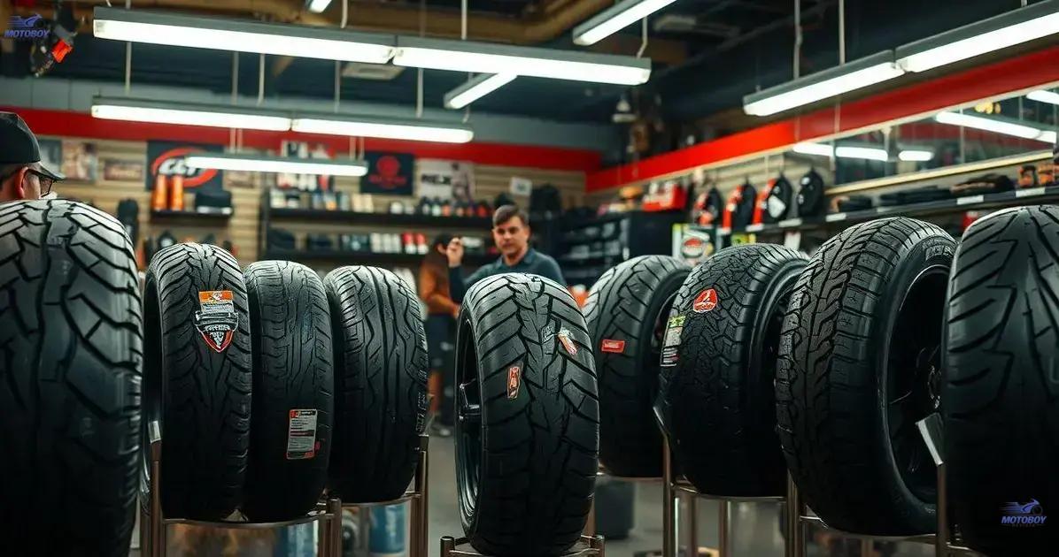 Tipos de pneus disponíveis no mercado Tipos de pneus disponíveis no mercado