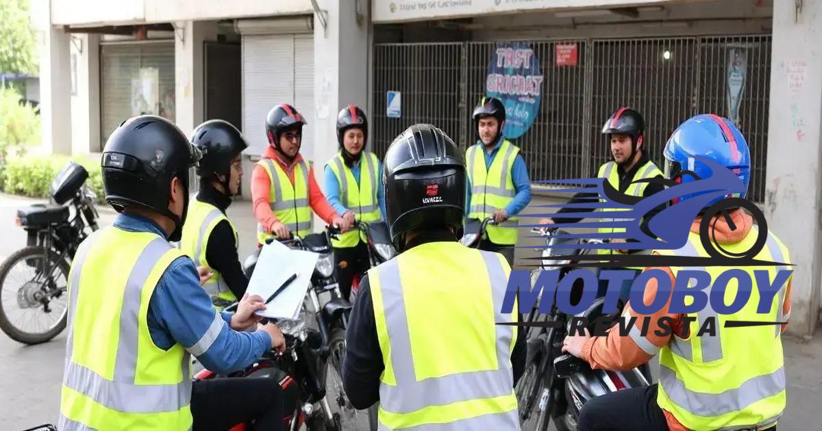 Treinamento e conscientização dos motoboys Treinamento e conscientização dos motoboys