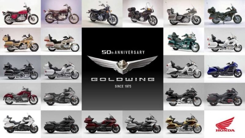 Honda Gold Wing comemora 50 anos de legado confira todos