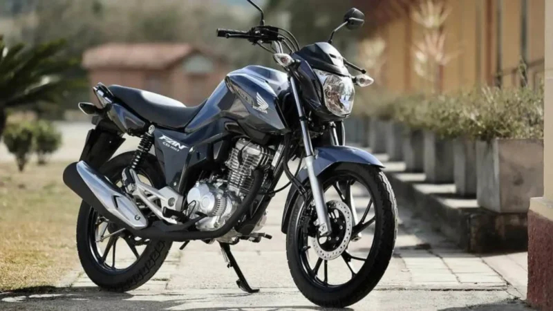 Honda CG 160 2025 como uma das melhores motos para delivery.