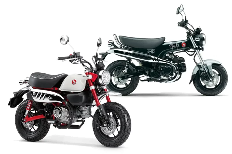 Mini motos Monkey e Dax linha 2025