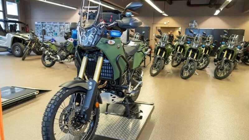 Yamaha Tenere 700 e a nova moto do exercito alemao