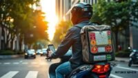 Como escolher acessórios úteis para motos de entrega
