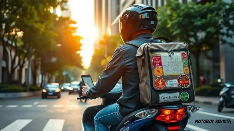Como escolher acessórios úteis para motos de entrega