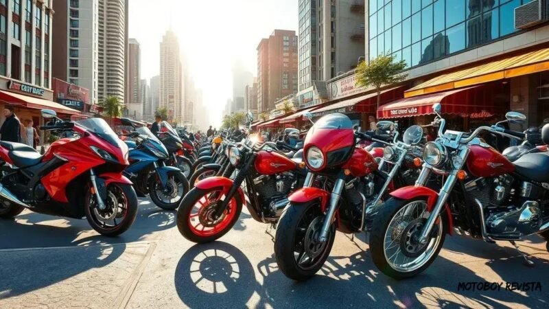 Tipos de motos mais indicadas para entregas rápidas