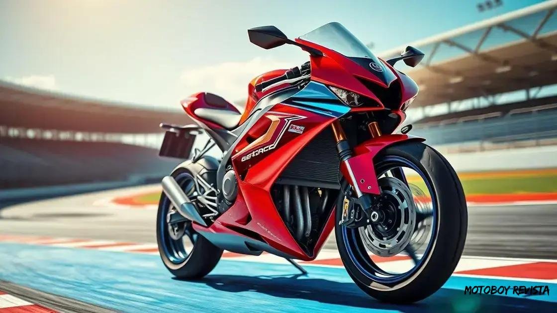 Motos esportivas: velocidade e performance