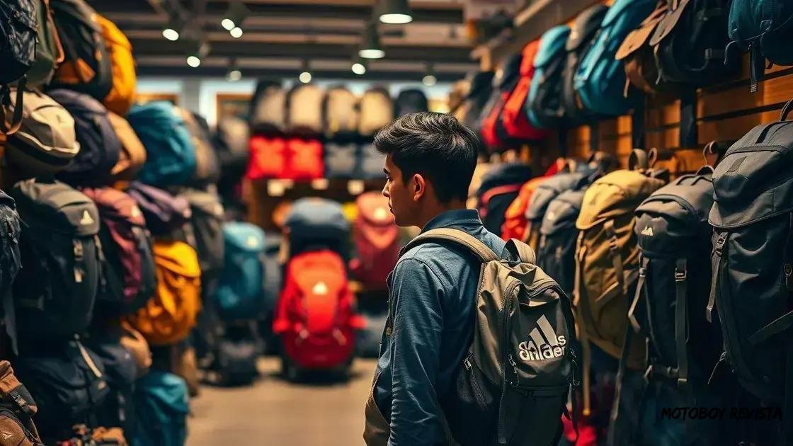 Como escolher a mochila ideal para o dia a dia