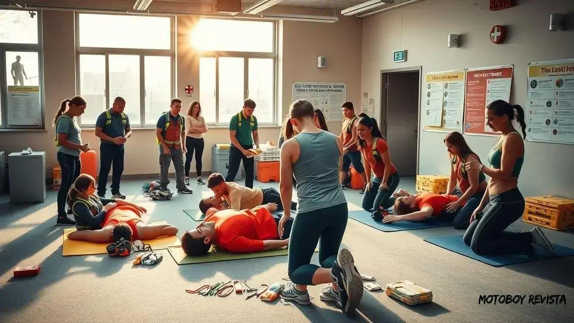 A importância do treinamento e da prevenção