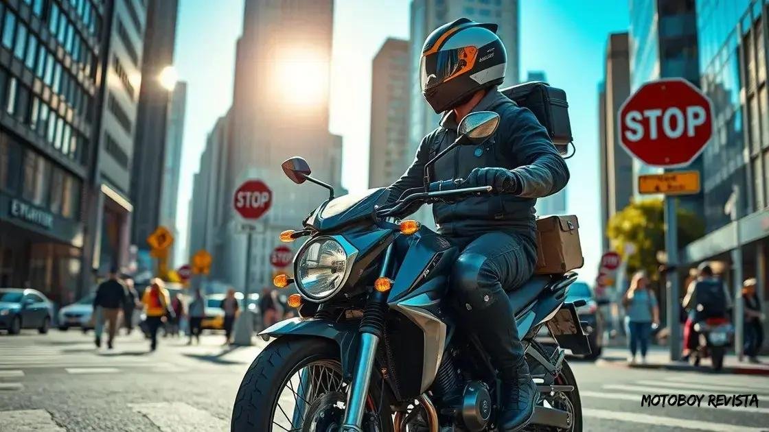 Dicas de segurança para motoboys