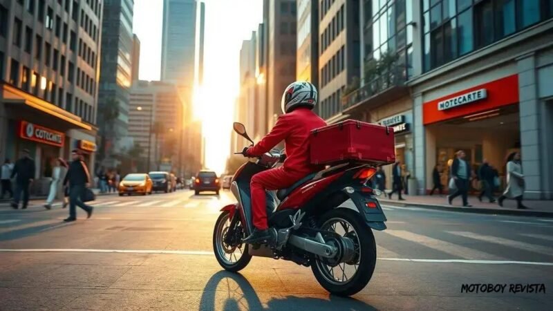 Benefícios de trabalhar com motos elétricas para entregas