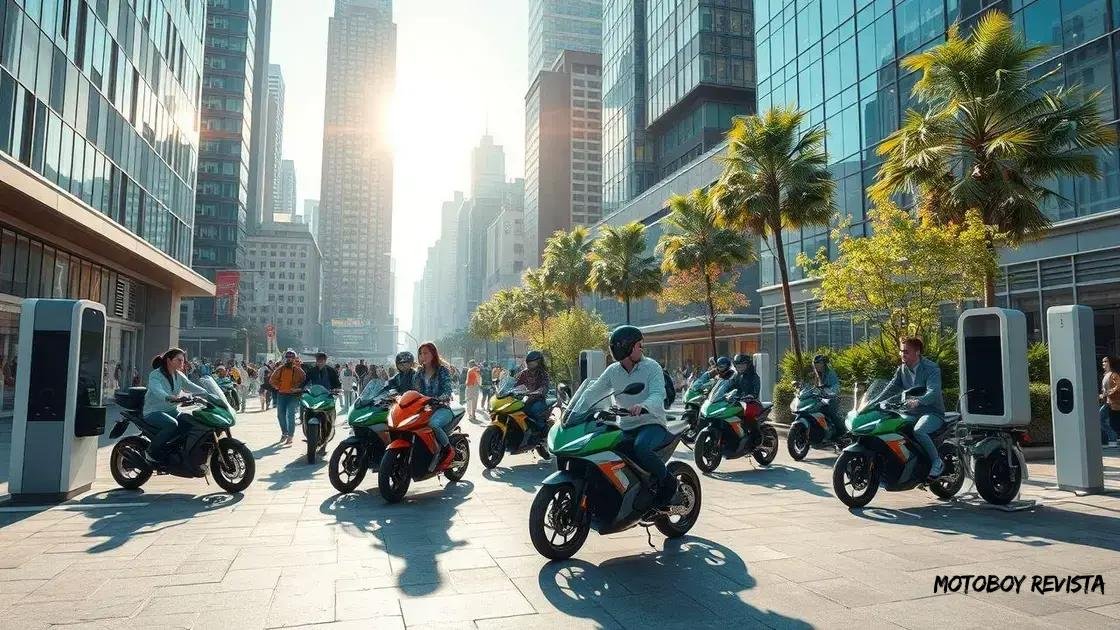 O futuro das motos elétricas e o transporte urbano