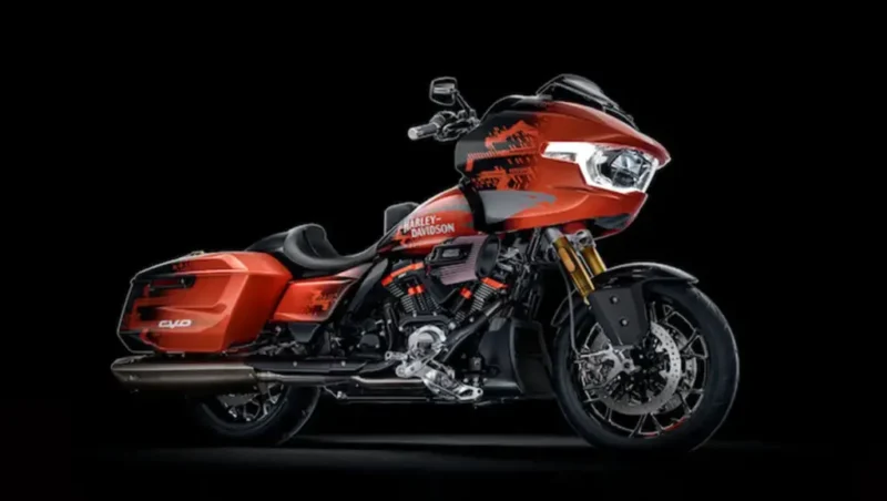 imagem da nova edição limitada Harley-Davidson CVO Road Glide RR