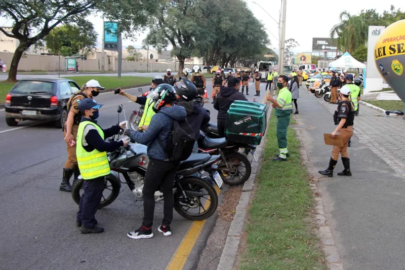 Quais são os maiores valores de multas de motos dos últimos anos? - Bliz em Curitiba - Foto: Detran PR