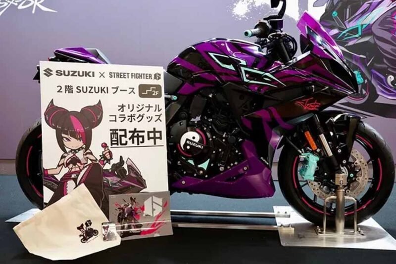 Motos E Jogos: Suzuki GSX-8R sintonizado por Juri