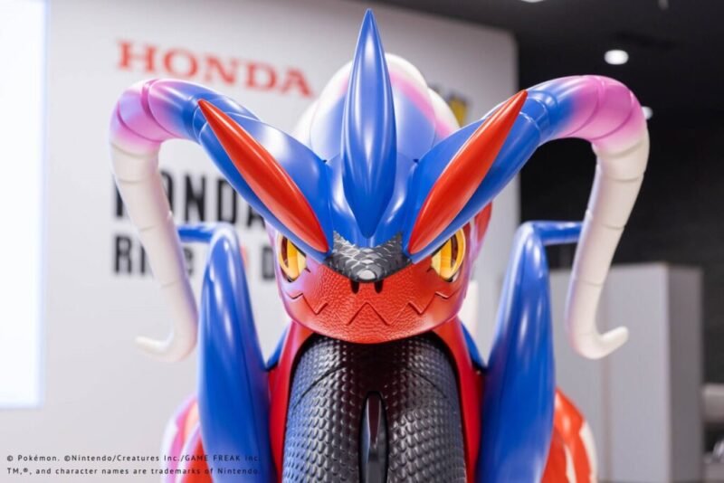 Veja fotos da moto da Honda inspirada no universo Pokemon