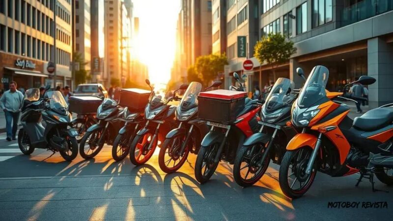 Como escolher a moto certa para entregas em diferentes distâncias Como escolher a moto certa para entregas em diferentes distâncias