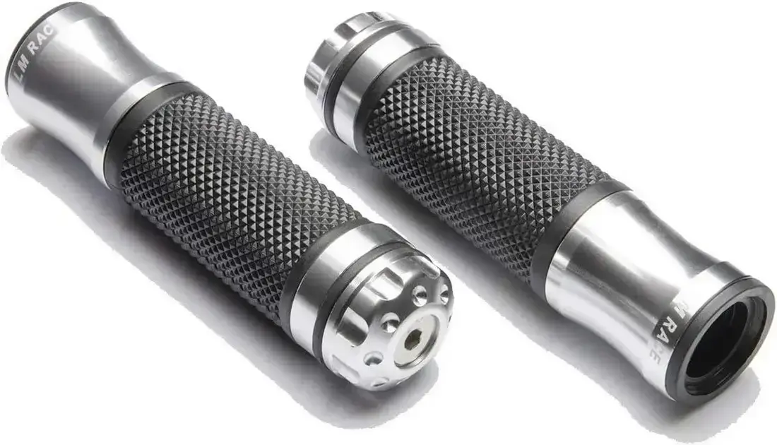 Manopla Moto Esportiva Alumínio Modelo Rizoma