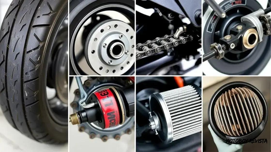 Quando substituir peças desgastadas para melhor performance