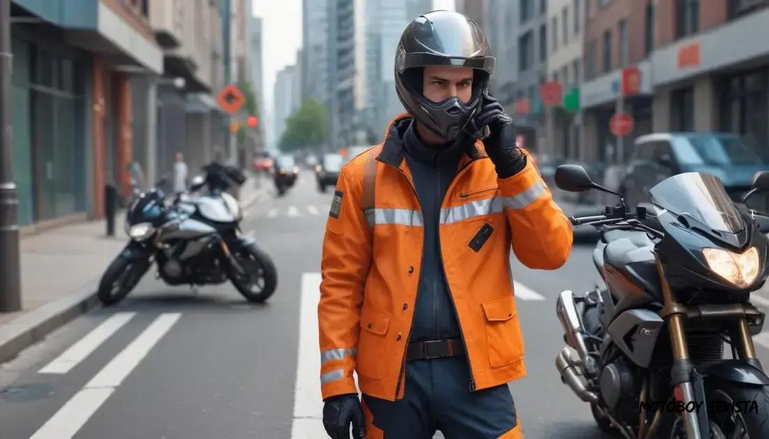 Como agir em casos de emergência durante as entregas