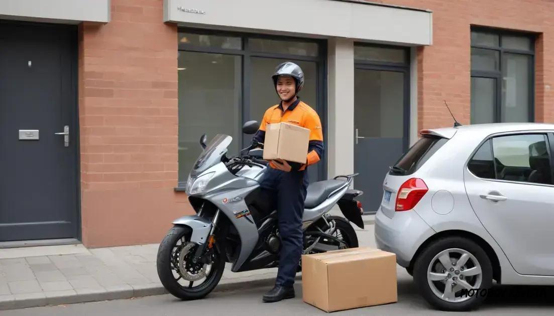 Orientações sobre manuseio de entregas