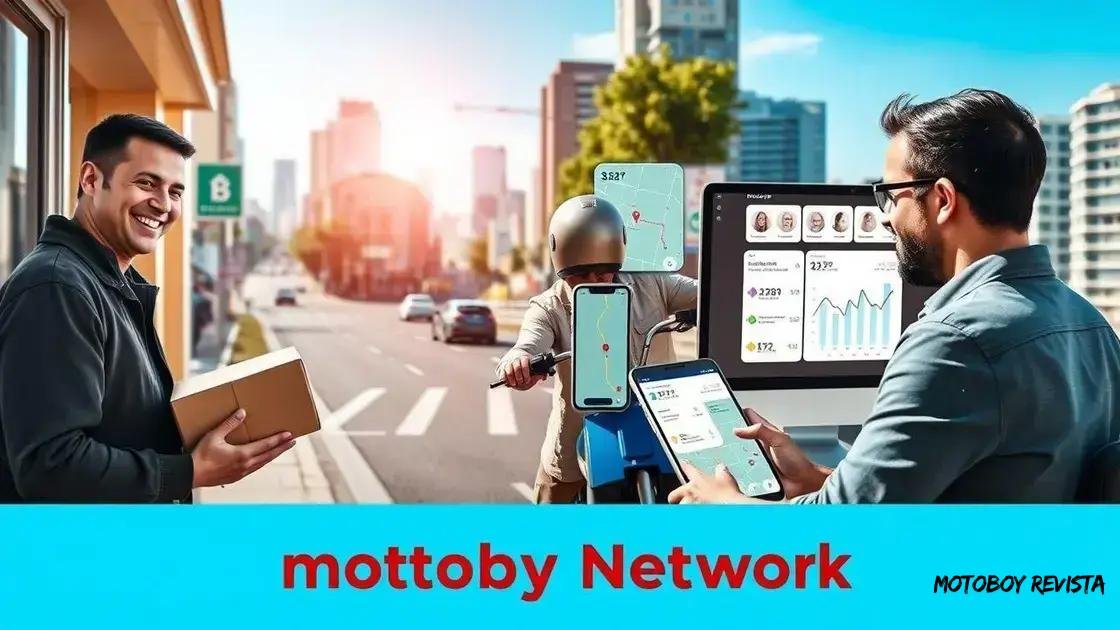 Benefícios de uma boa rede de motoboys