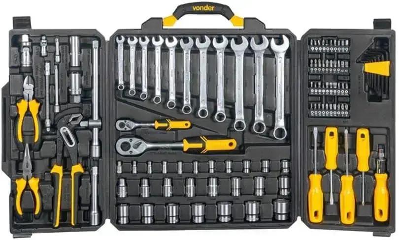 Vonder, Jogo De Ferramentas Com 110 Peças, Embalagem Fechada.