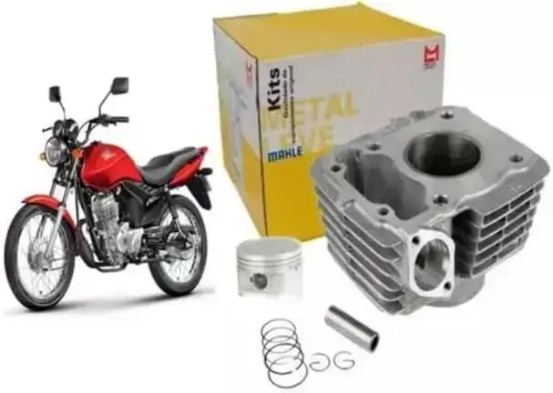 Imagem lateral de motocicletas com fundo branco.