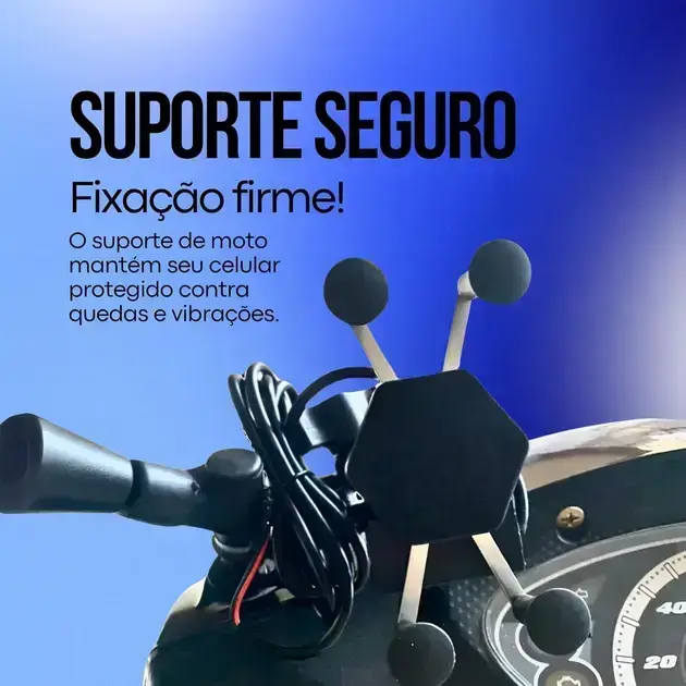 imagem lateral de um produto com fundo um degradê azul que realça o produto