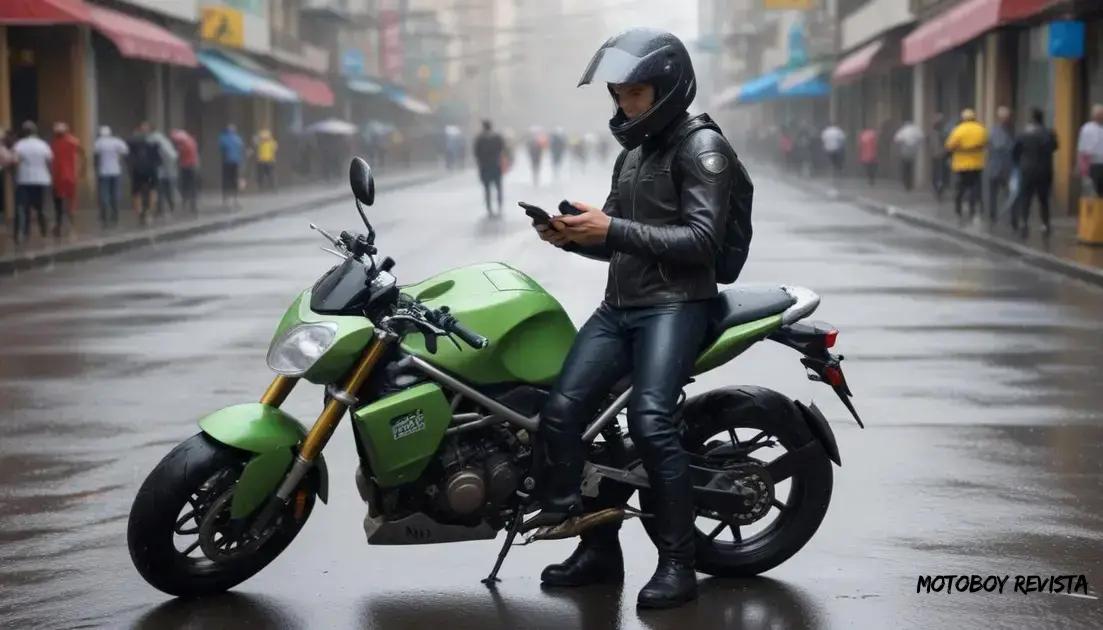 Como reagir quando um imprevisto acontece durante uma entrega