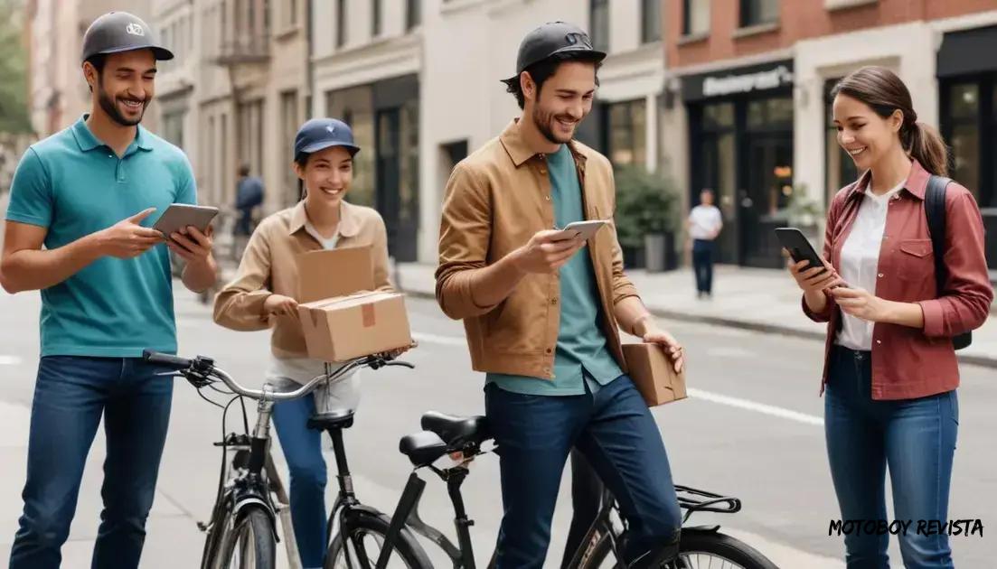 Exemplos de sucesso: motoboys que se destacam