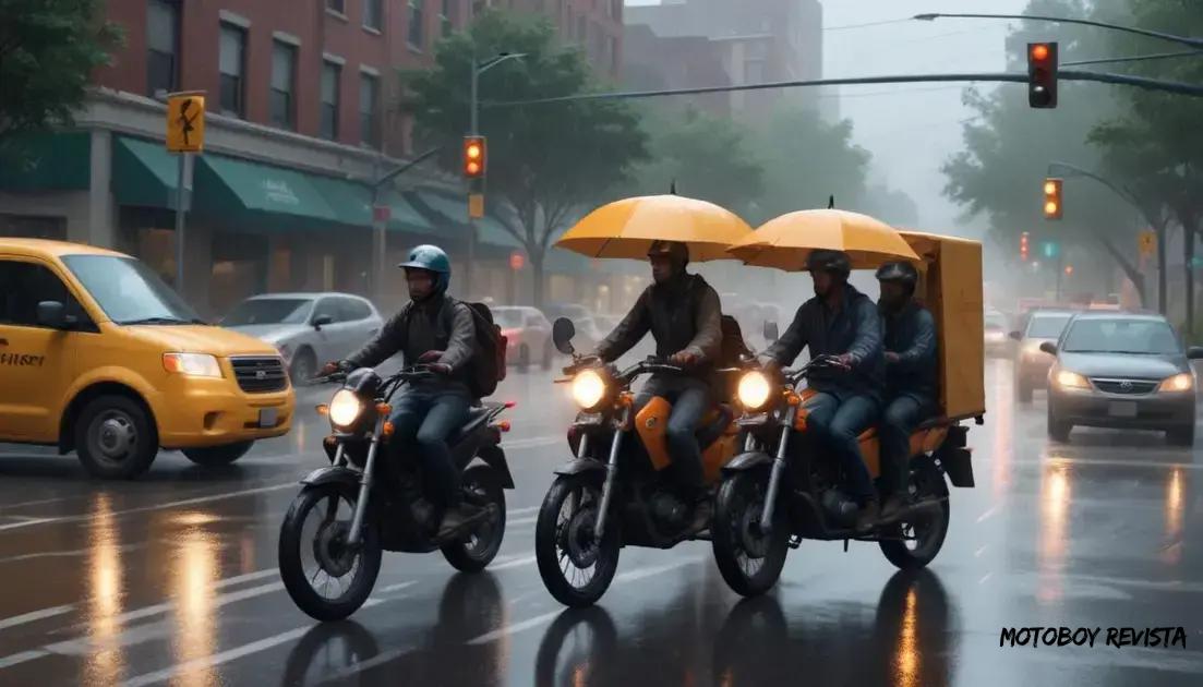 Desafios enfrentados pelos motoboys na atualidade