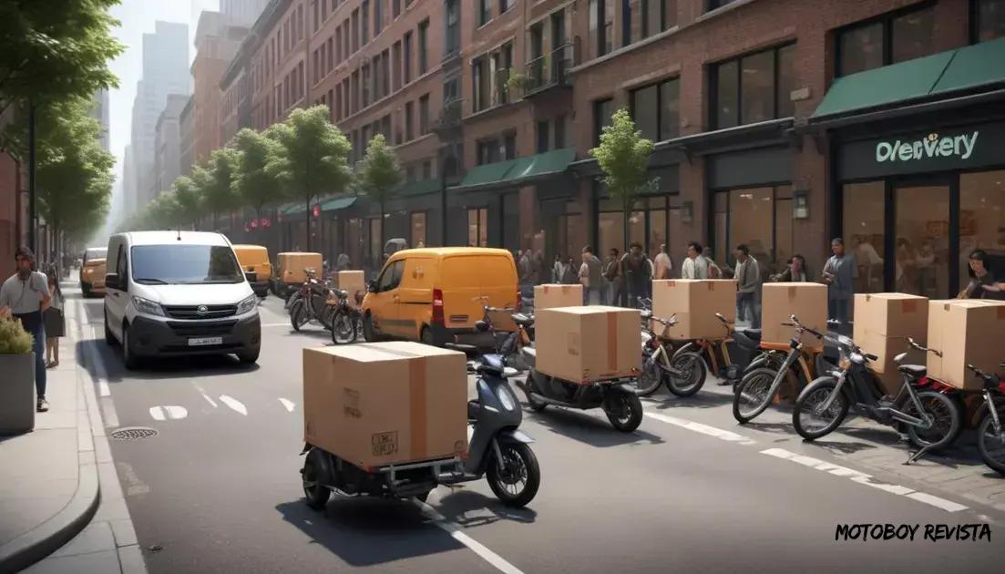 Como a multiplicidade impacta o setor de entregas