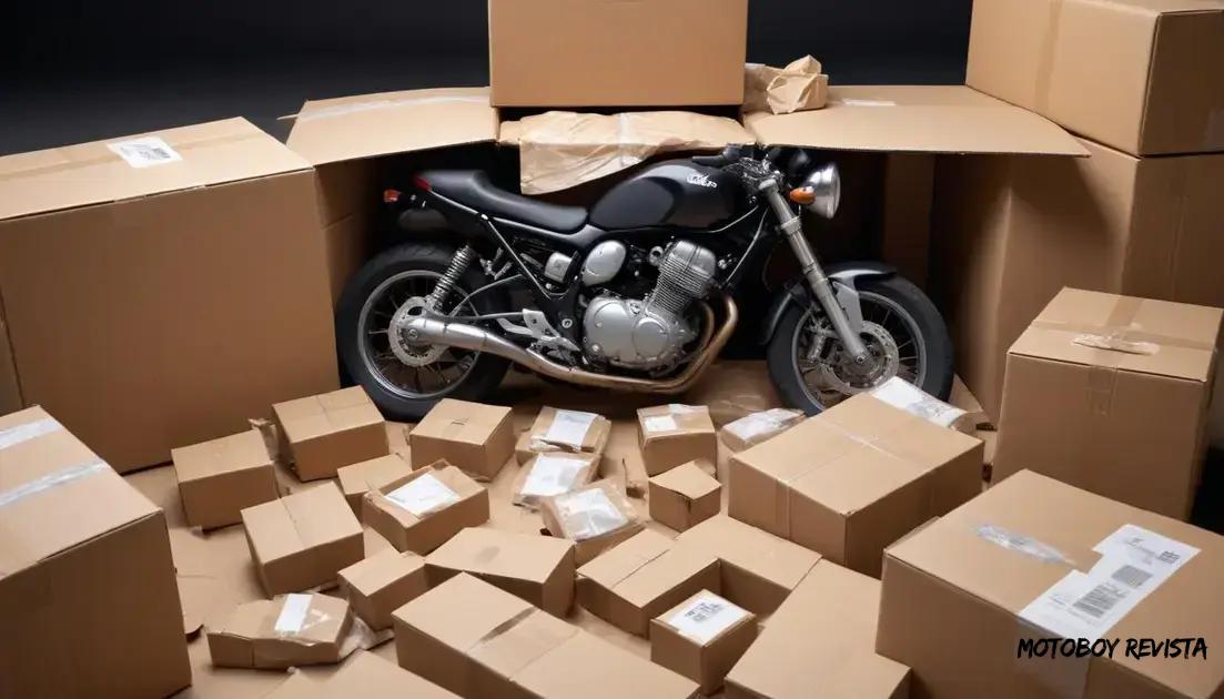 Principais causas de danos nas encomendas