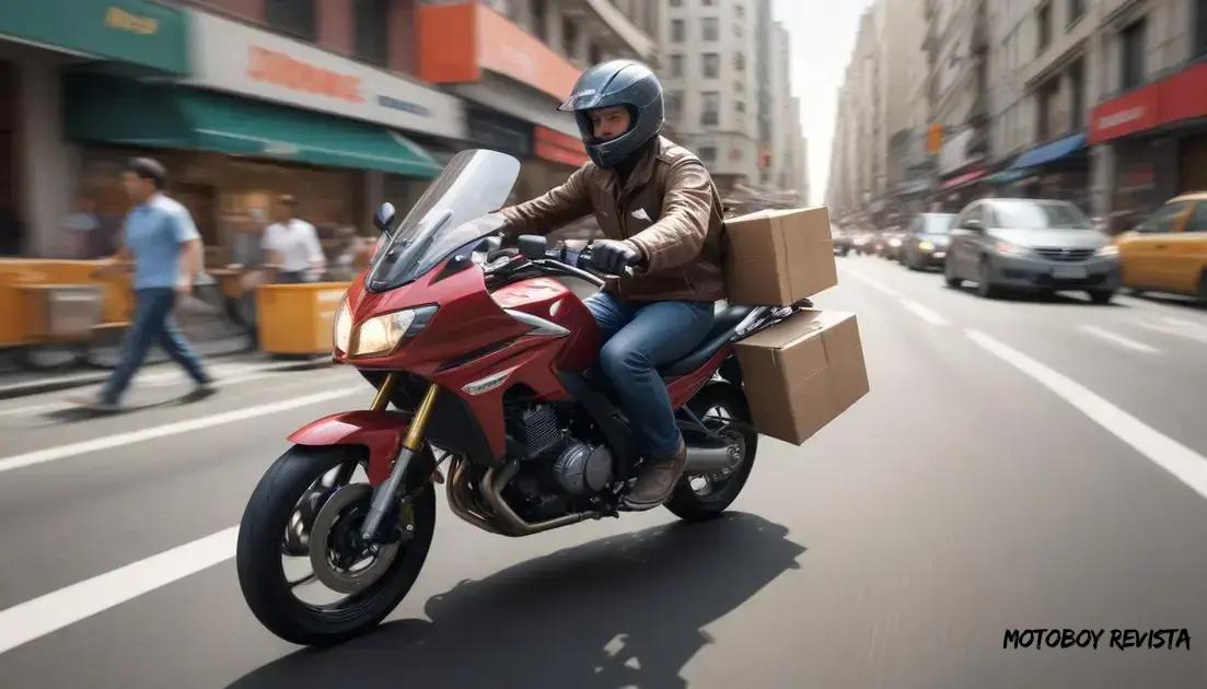 Vantagens do motofrete para entregas rápidas Vantagens do motofrete para entregas rápidas