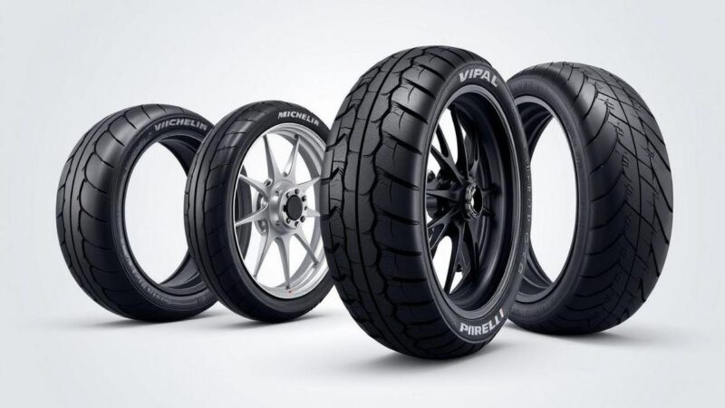 3 Principais Marcas de Pneus para Motocicletas:vipal,Michelin,Pirelli