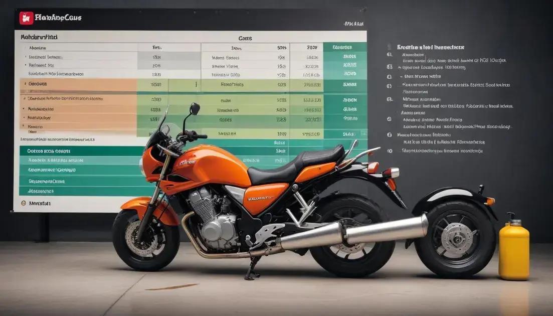Análise detalhada de custos