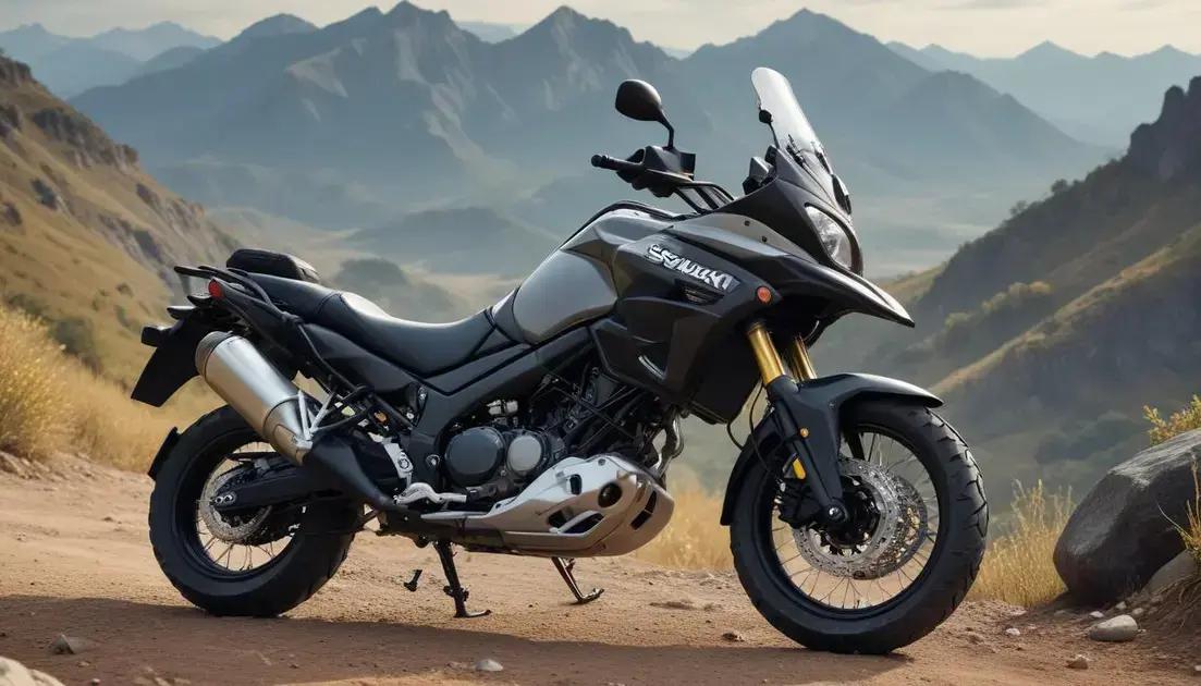 Bônus especiais para modelos Suzuki Big-trails V-Strom 1050XT e V-Strom 1050